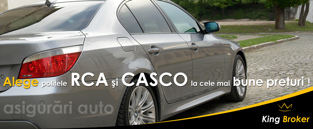 RCA - CASCO la cele mai bune preturi. Incearca acum!